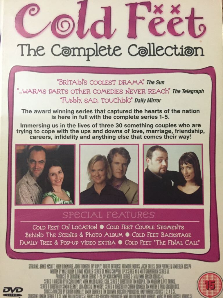Cold Feet - The Complete Collection DVD movie collectible [Barcode 5037115295637] - Main Image 2