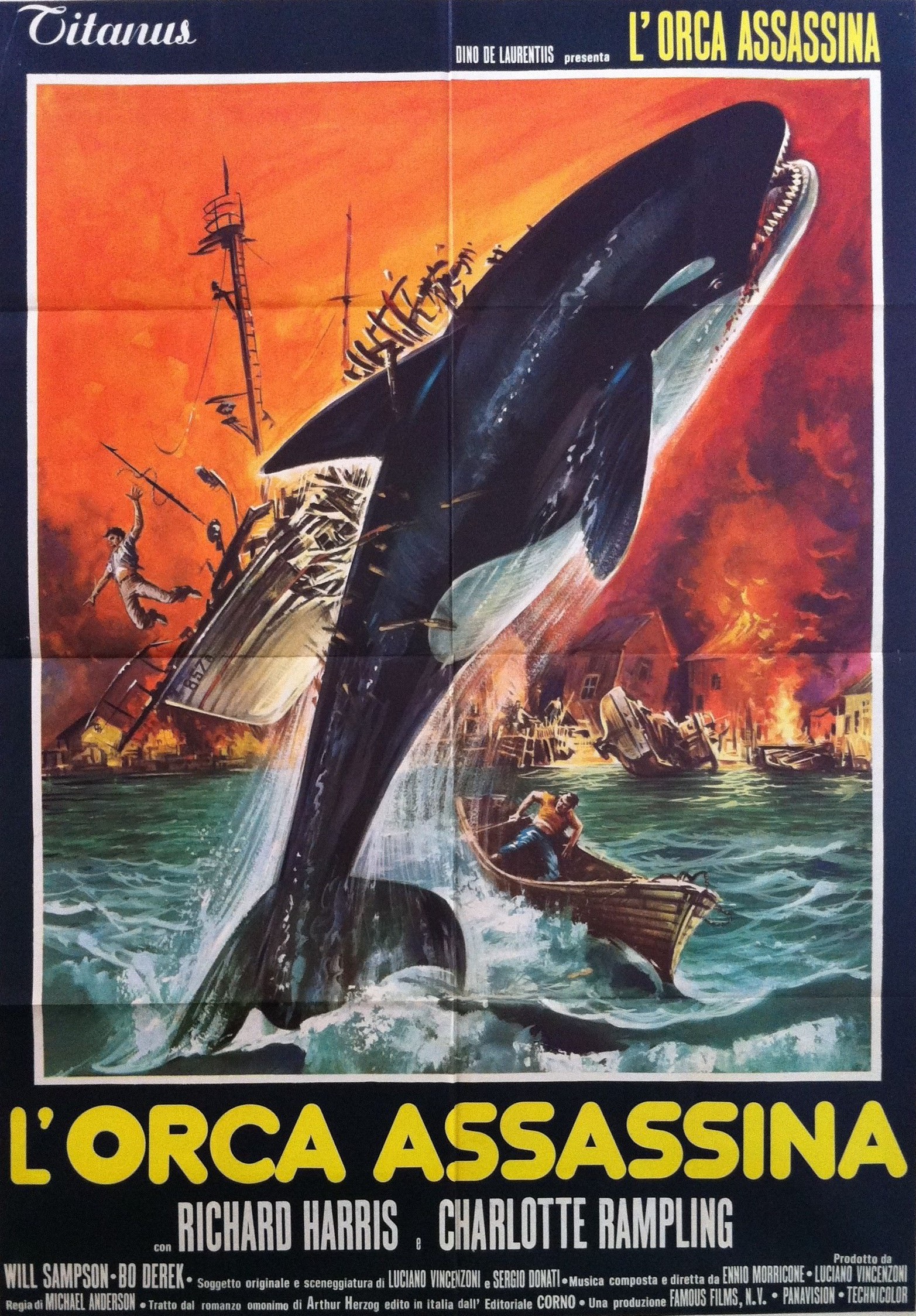 Orca The Killer Whale DVD movie collectible [Barcode 097360893540] - Main Image 3