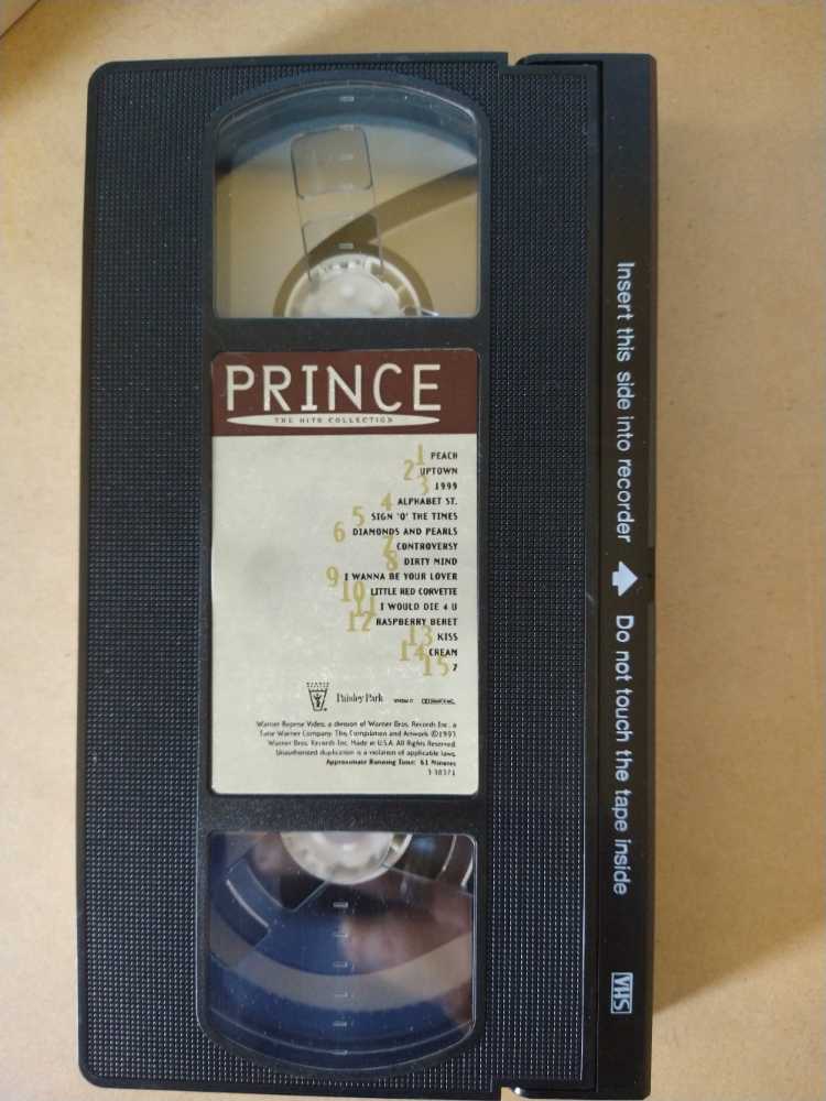 Prince: The Hits Collection VHS movie collectible [Barcode 075993837131] - Main Image 3