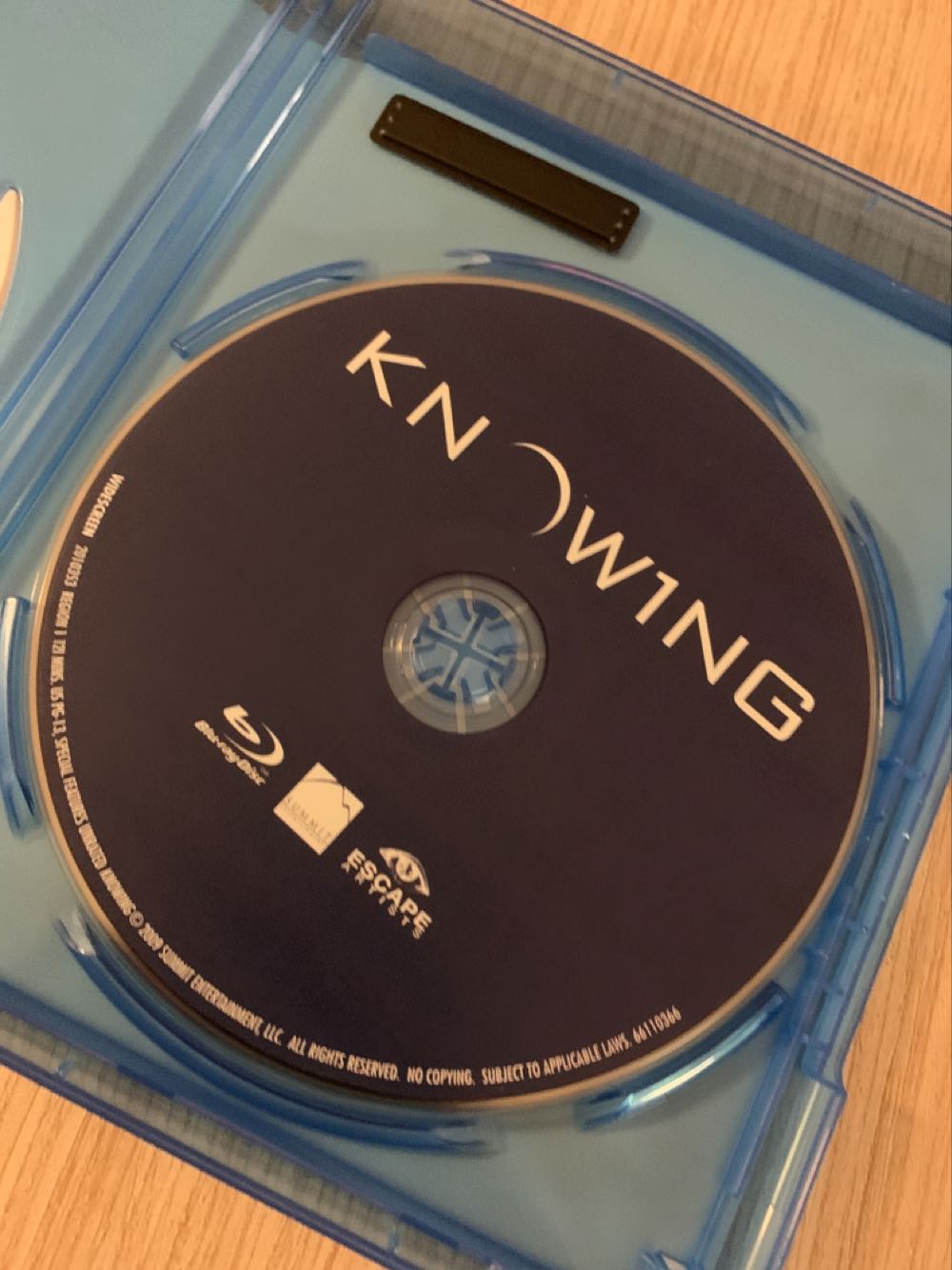 Knowing Blu-ray movie collectible [Barcode 025192031892] - Main Image 3