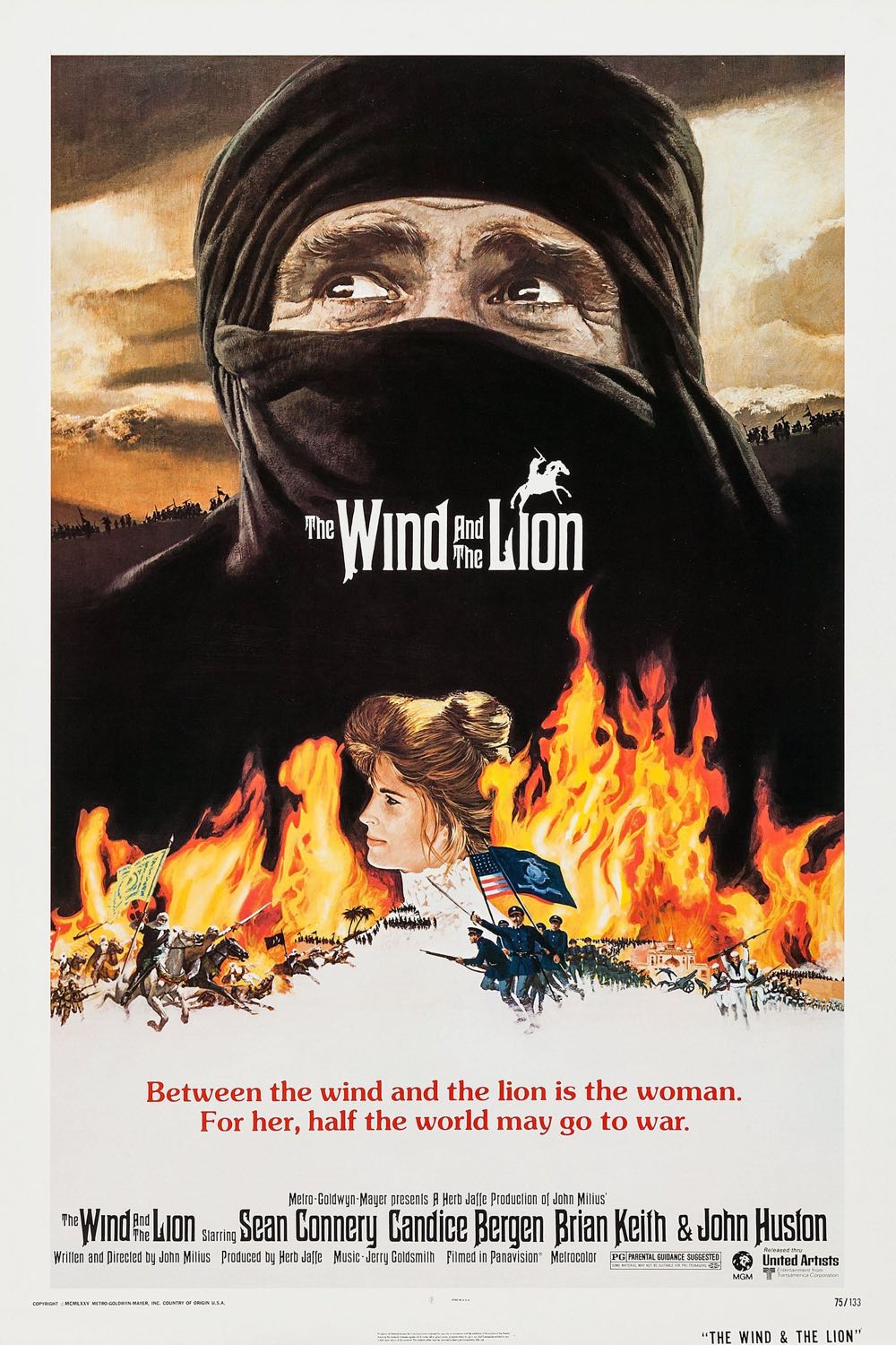 Wind and the Lion, the DVD movie collectible [Barcode 012569562226] - Main Image 4
