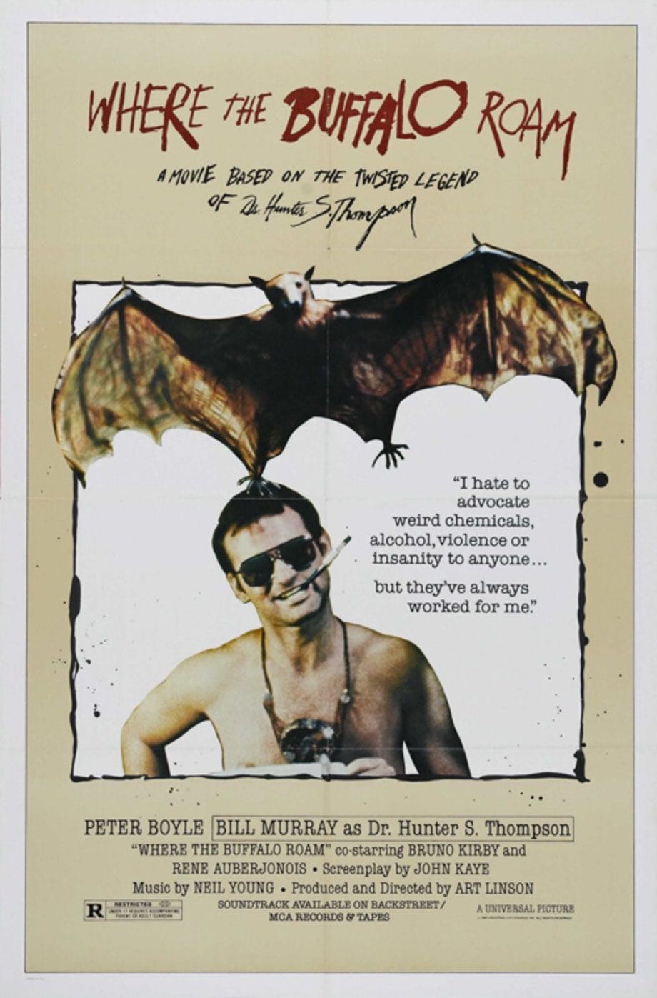 Where the Buffalo Roam DVD movie collectible [Barcode 025192355127] - Main Image 4