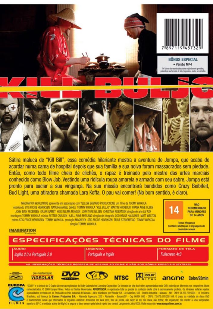 Kill Buljo DVD movie collectible [Barcode 774212100543] - Main Image 2