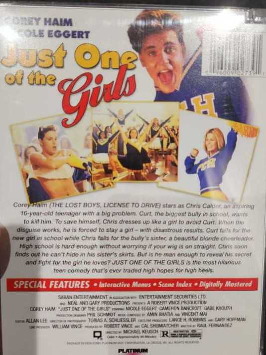 Just One Of The Girls DVD movie collectible [Barcode 9317485443460] - Main Image 4