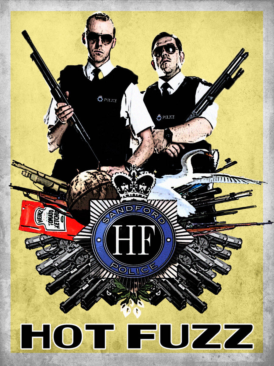 Hot Fuzz Blu-ray movie collectible [Barcode 5050582739596] - Main Image 4