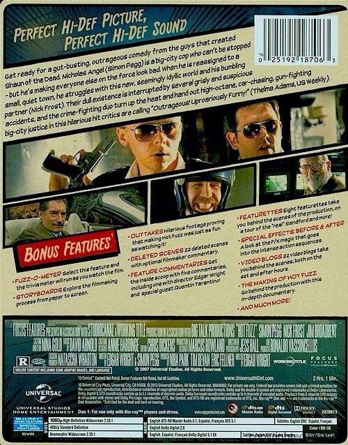 Hot Fuzz Blu-ray movie collectible - Main Image 2