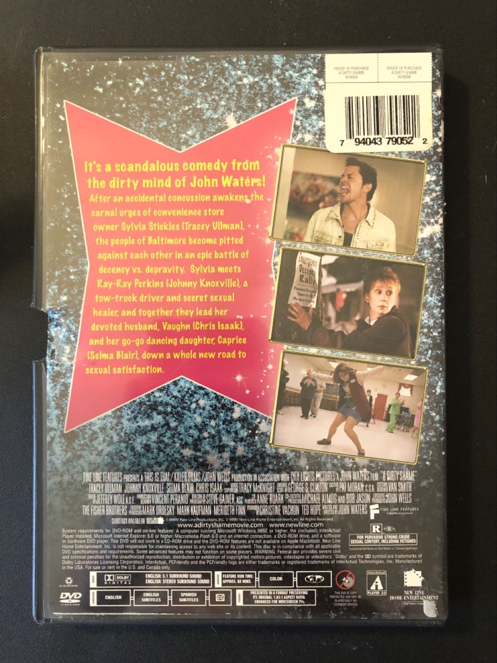 A Dirty Shame (Neuter Version for DVD) DVD movie collectible [Barcode 794043790522] - Main Image 3