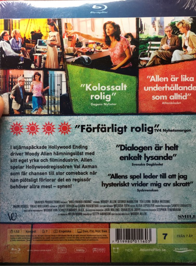 Hollywood Ending. DVD movie collectible [Barcode 678149013023] - Main Image 2