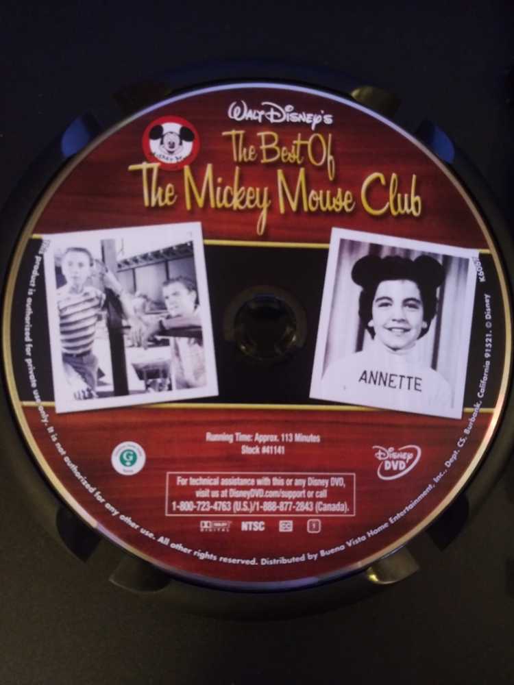 The Best Of The Mickey Mouse Club DVD movie collectible [Barcode 786936293692] - Main Image 3