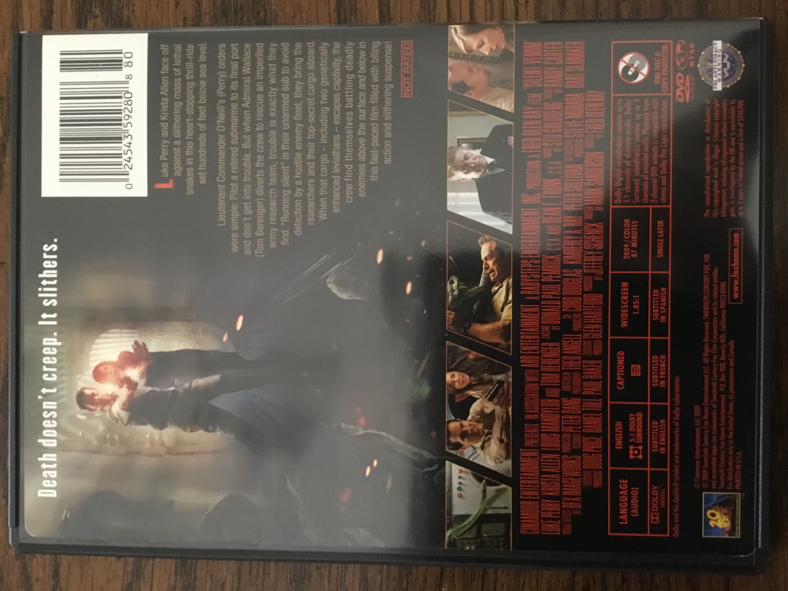 Silent Venom DVD movie collectible [Barcode 024543592808] - Main Image 2