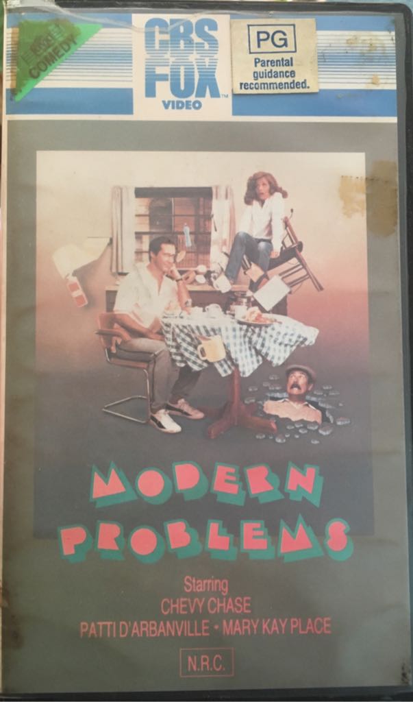 Modern Problems VHS movie collectible - Main Image 1