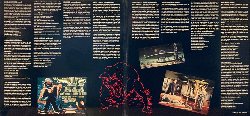 Forbidden Planet Laser Disc movie collectible [Barcode 8381436070396] - Main Image 3