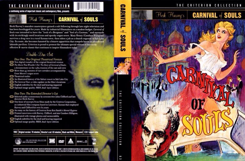 Carnival of Souls DVD movie collectible [Barcode 715515010221] - Main Image 2