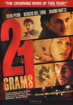 21 Grams DVD movie collectible [Barcode 025192416620] - Main Image 1
