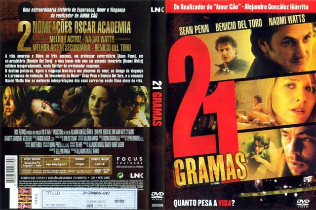 21 Grams DVD movie collectible [Barcode 025192416620] - Main Image 2
