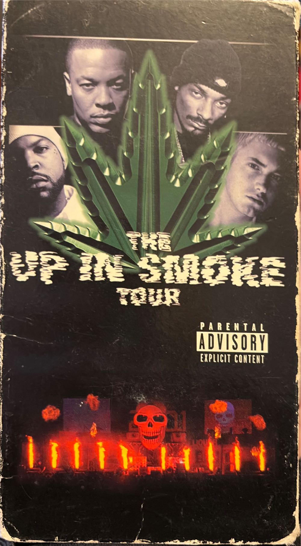 The Up In Smoke Tour Tape Dr. Dre Snoop Dog Eminem Ice Cube Rap Hip Hop