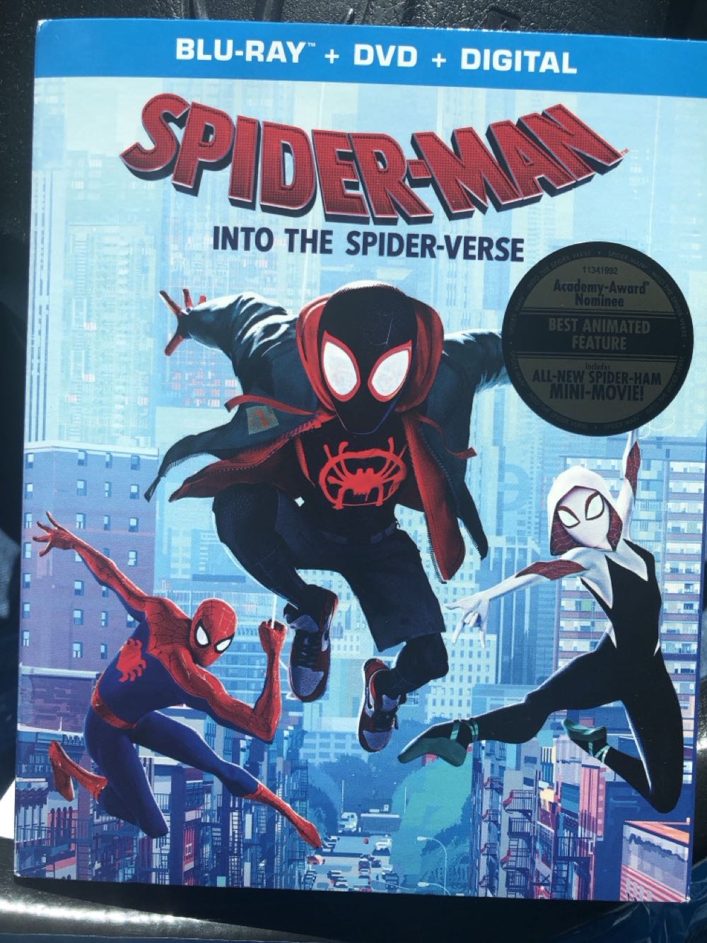 Spider-Man: Into The Spider-Verse Blu-ray