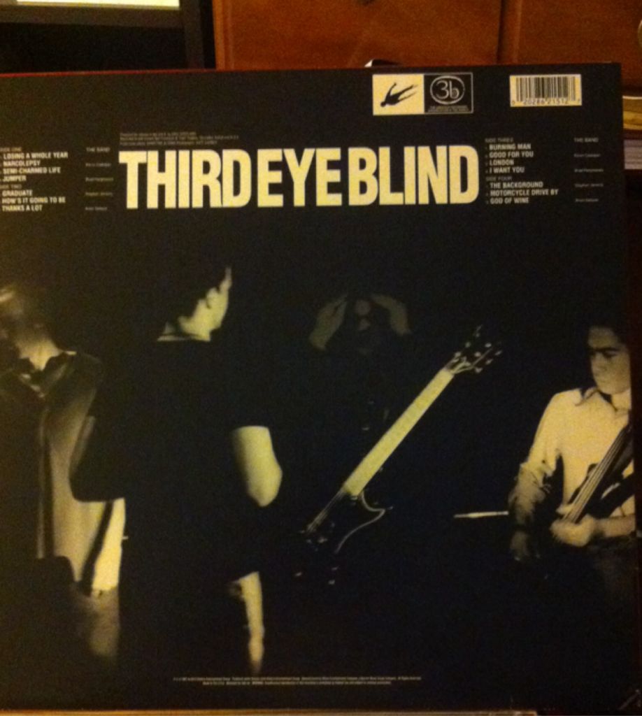Third Eye Blind - Third Eye Blind (VinylDisc (vinyl CD) - 58) music collectible [Barcode 020286215127] - Main Image 2