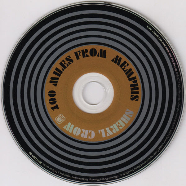 100 Miles From Memphis - Crow, Sheryl (CD - 64) music collectible [Barcode 602527433943] - Main Image 3