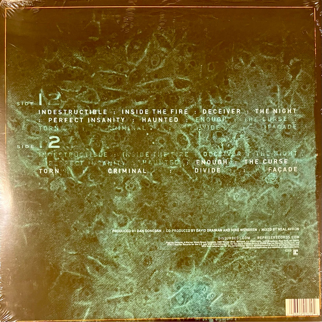 Indestructible - Disturbed (12”) music collectible [Barcode 093624928294] - Main Image 2
