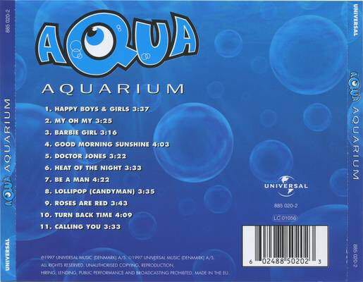 Aquarium - Aqua (CD) music collectible - Main Image 2