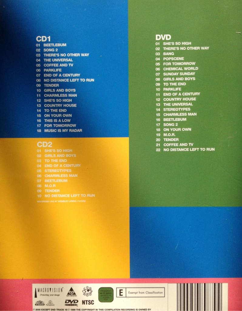 The Best Of - Blur music collectible - Main Image 2