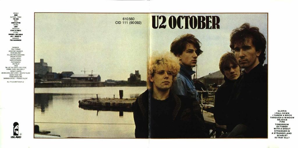 October - U2 (CD) music collectible [Barcode 9399084229720] - Main Image 2
