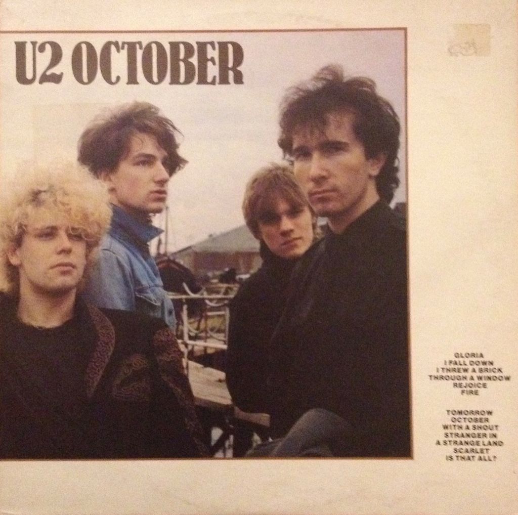October - U2 (12”) music collectible - Main Image 1