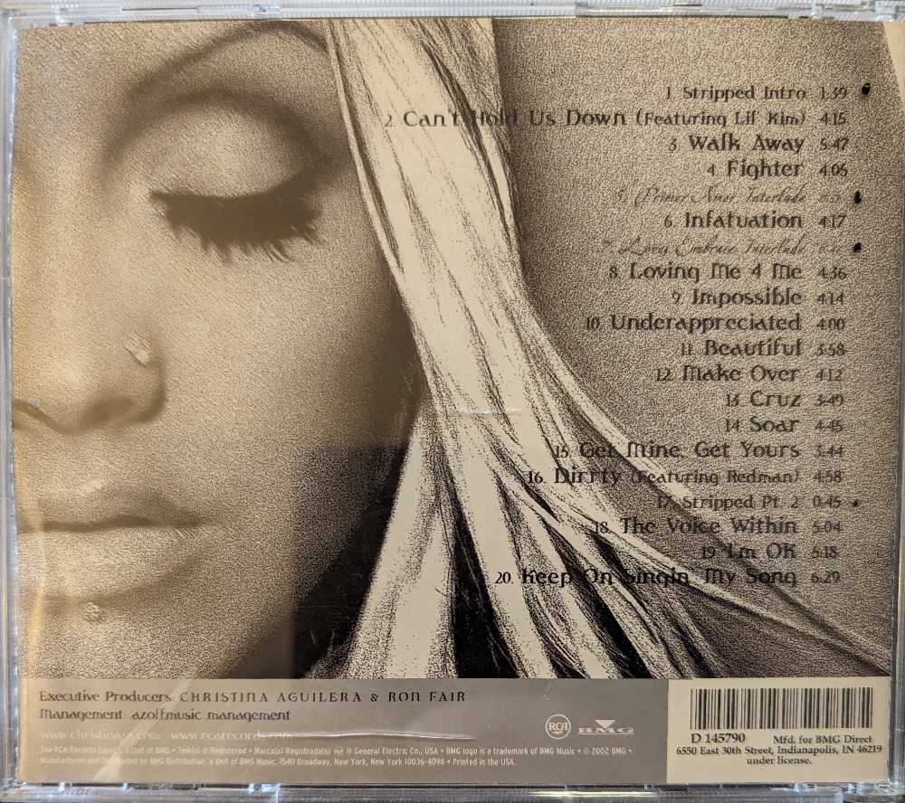 Stripped - Christina Aguilera (CD) music collectible - Main Image 2
