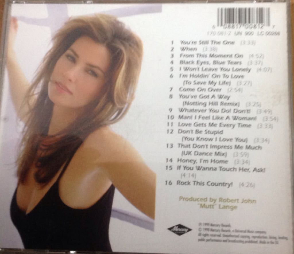 Come On Over - Shania Twain (CD) music collectible - Main Image 2