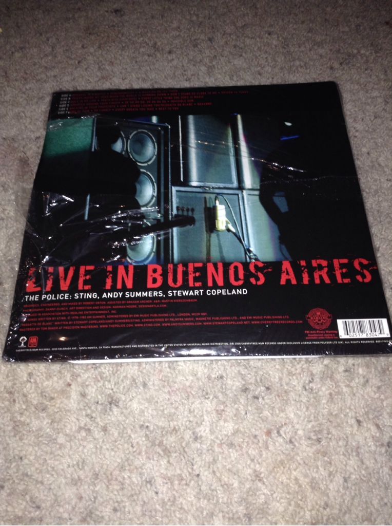 Certifiable - The Police (12”) music collectible - Main Image 2