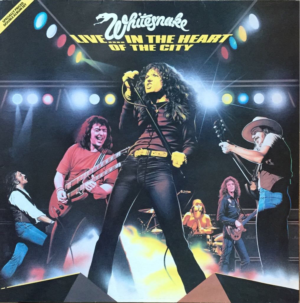 Live In The Heart Of The City - Whitesnake (12” - 40:31) music collectible - Main Image 1