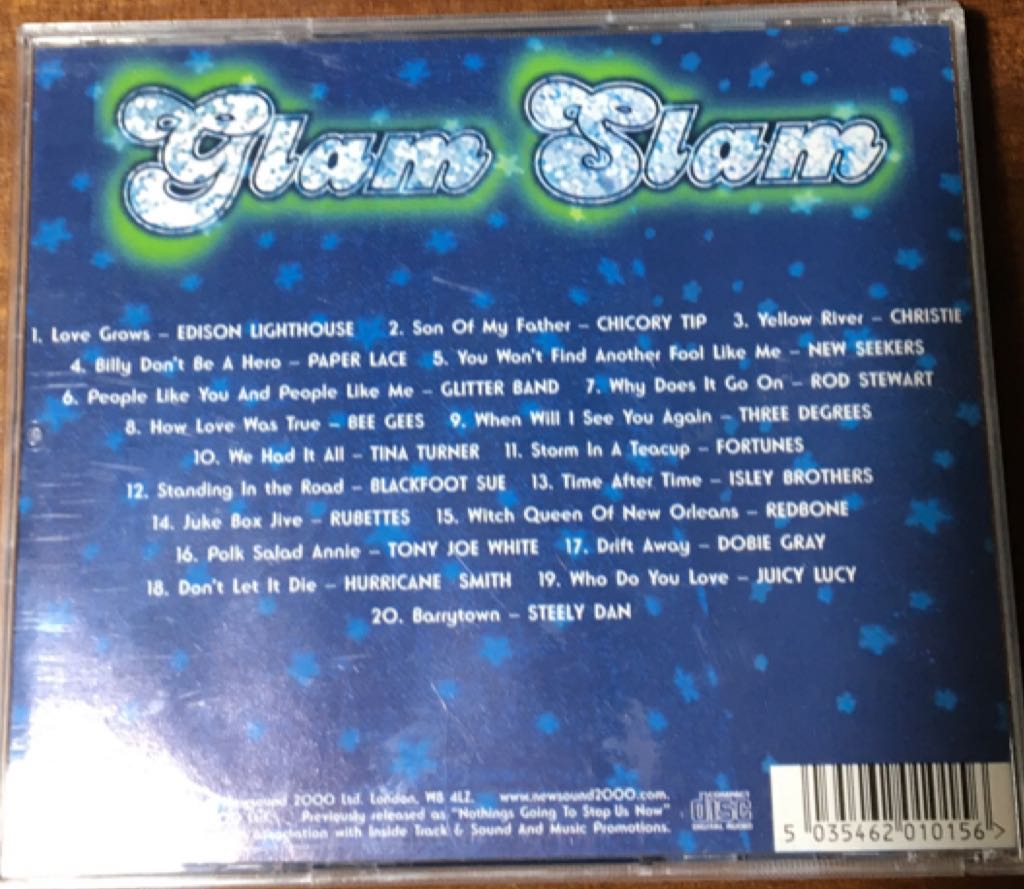 Glam Slam - Various Artists (CD - 6314) music collectible [Barcode 5035462010156] - Main Image 2