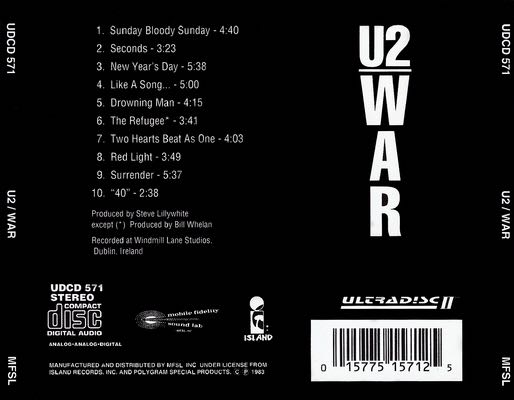 War - U2 (12”) music collectible - Main Image 2