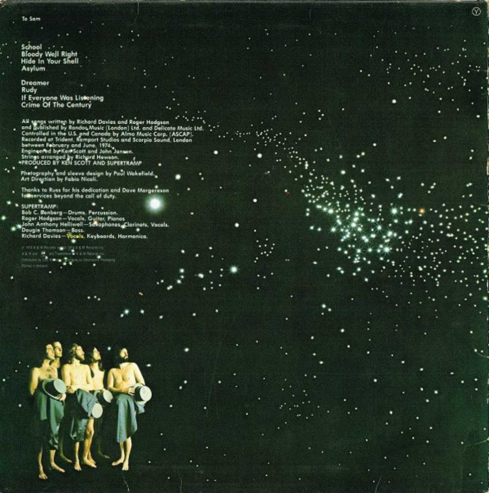 Crime Of The Century - Supertramp (12” - 1) music collectible - Main Image 2