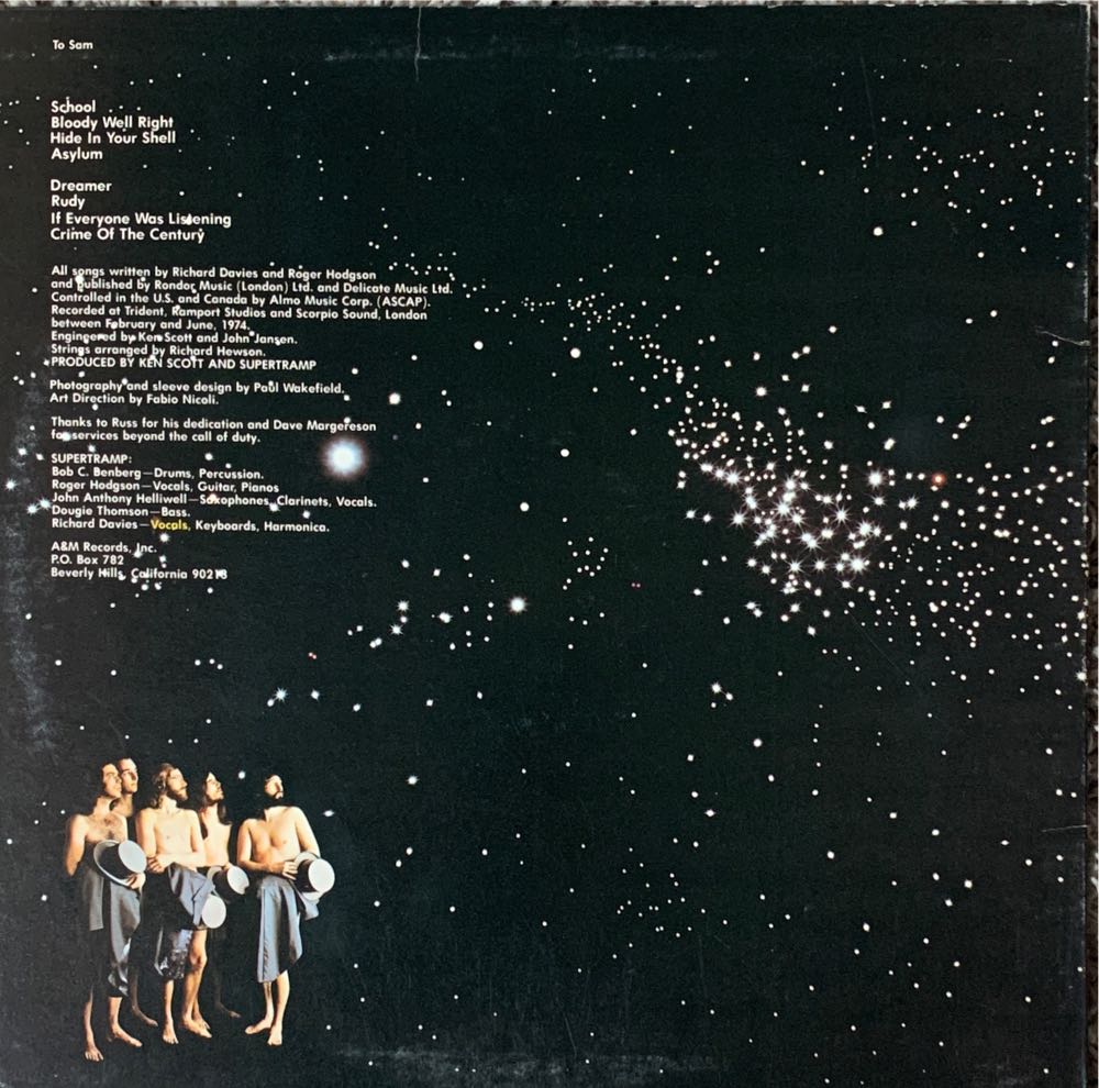 Crime Of The Century - Supertramp (12”) music collectible - Main Image 4