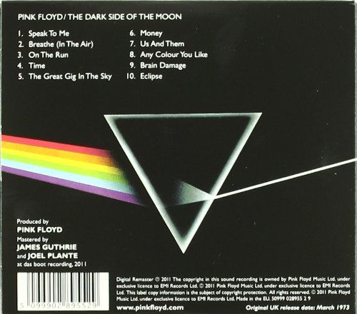 The Dark Side Of The Moon - Pink Floyd (12” - 43) music collectible [Barcode 9787799628646] - Main Image 2