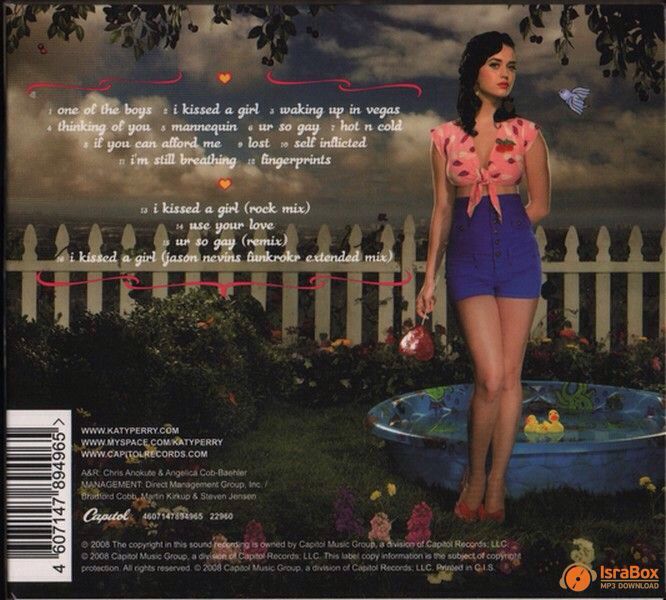 One Of The Boys - Perry, Katy (CD - 44) music collectible [Barcode 5099924279222] - Main Image 2