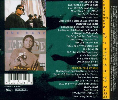 AmeriKKKas Most Wanted - Ice Cube (CD) music collectible [Barcode 724353760120] - Main Image 2