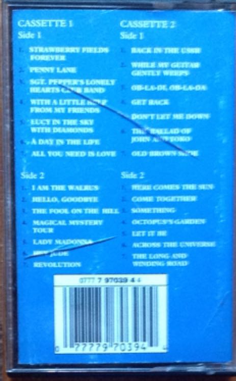 1967-1970 - Beatles, The (Cassette) music collectible - Main Image 2