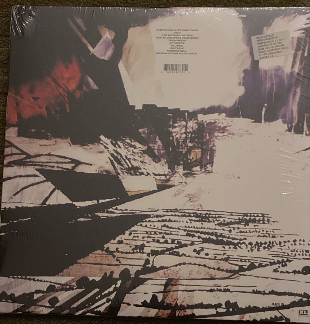 Kid A - Radiohead (12” - 50) music collectible [Barcode 634904078201] - Main Image 2