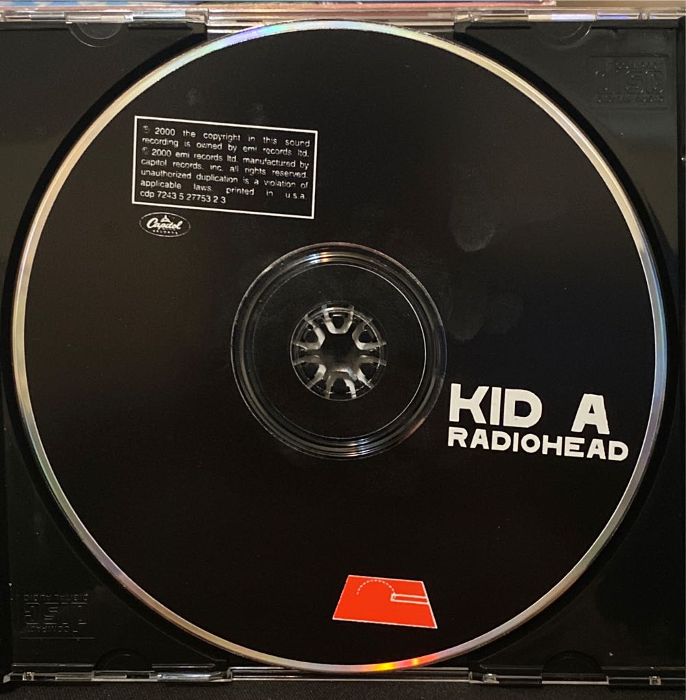 Kid A - Radiohead (CD - 50) music collectible [Barcode 724352775323] - Main Image 3