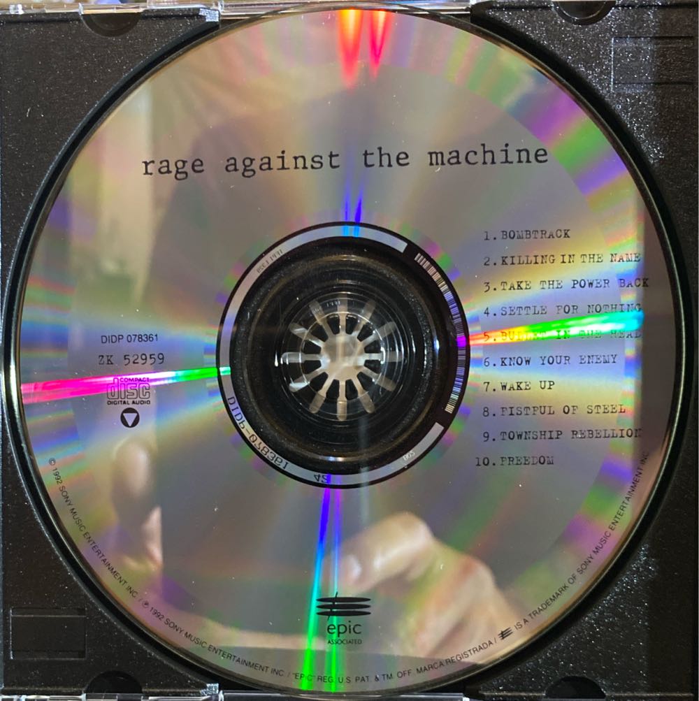 Rage Against The Machine - Rage Against The Machine (CD) music collectible [Barcode 888750377623] - Main Image 3
