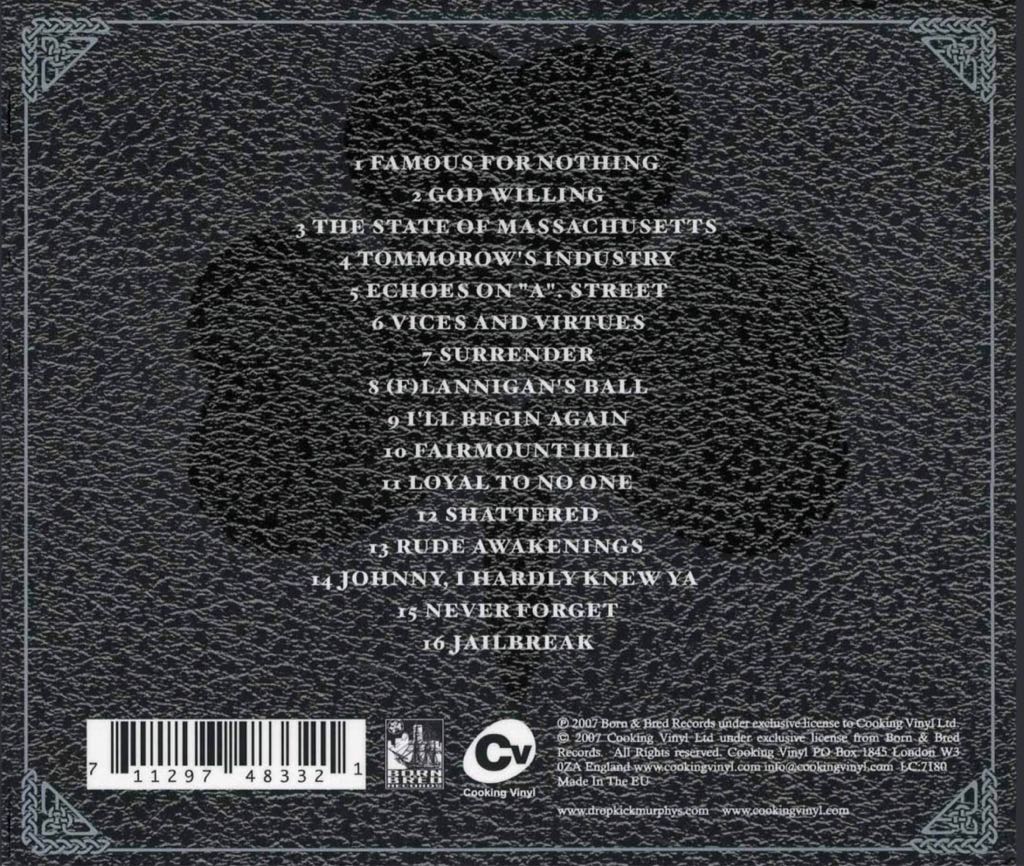 The Meanest Of Times - Dropkick Murphys (CD) music collectible [Barcode 0602517500419] - Main Image 2