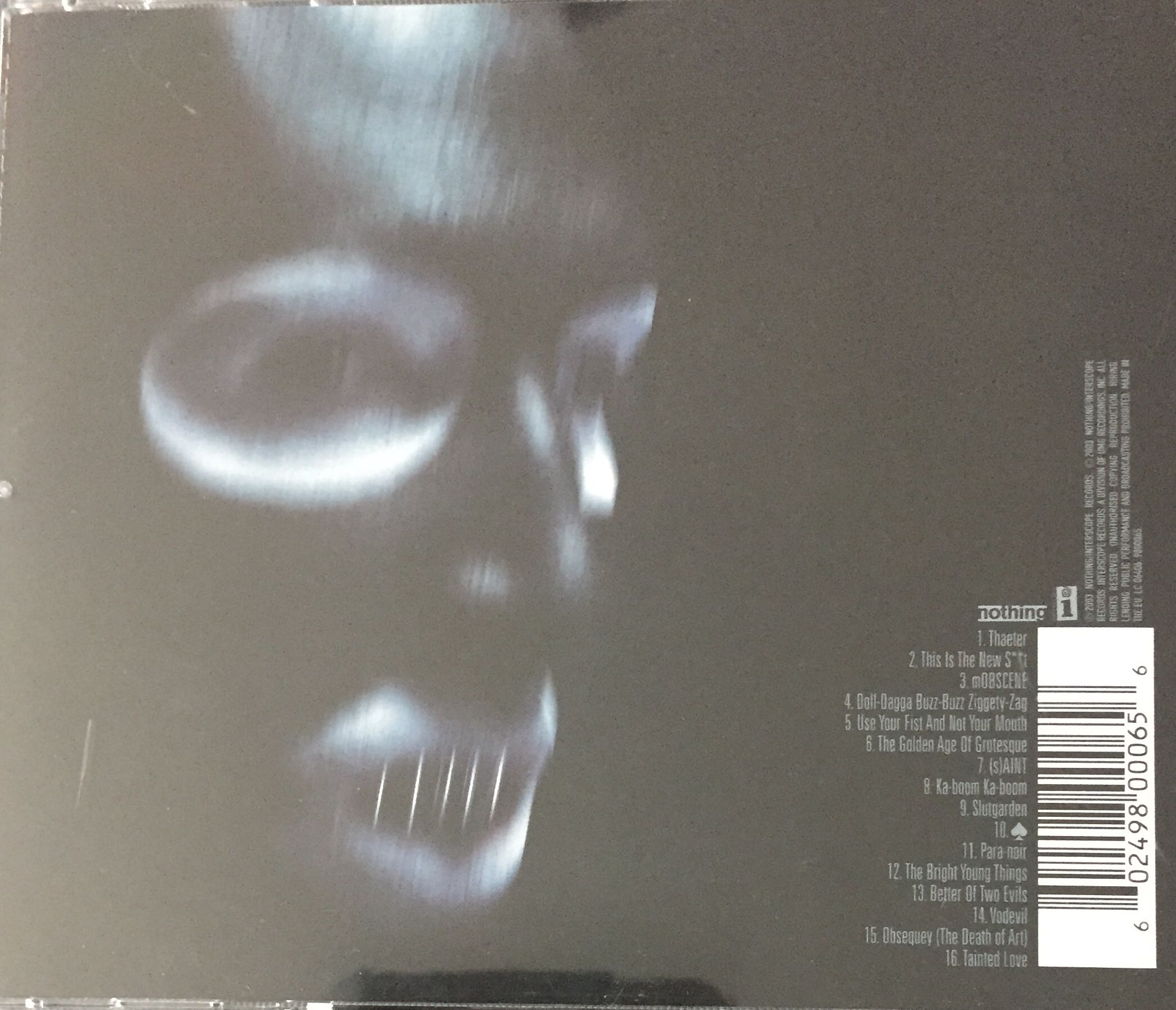 CD : Golden Age of Grotesque, The - Marilyn Manson (CD - 61) music collectible [Barcode 602498000656] - Main Image 2