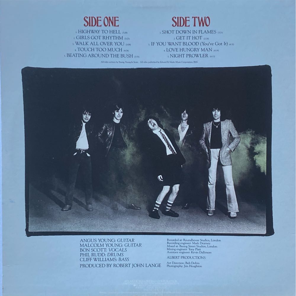 Highway To Hell - AC/DC (12” - 41:30) music collectible - Main Image 2