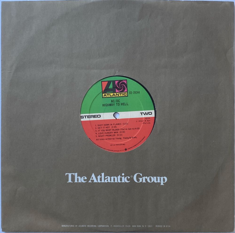Highway To Hell - AC/DC (12” - 41:30) music collectible - Main Image 4