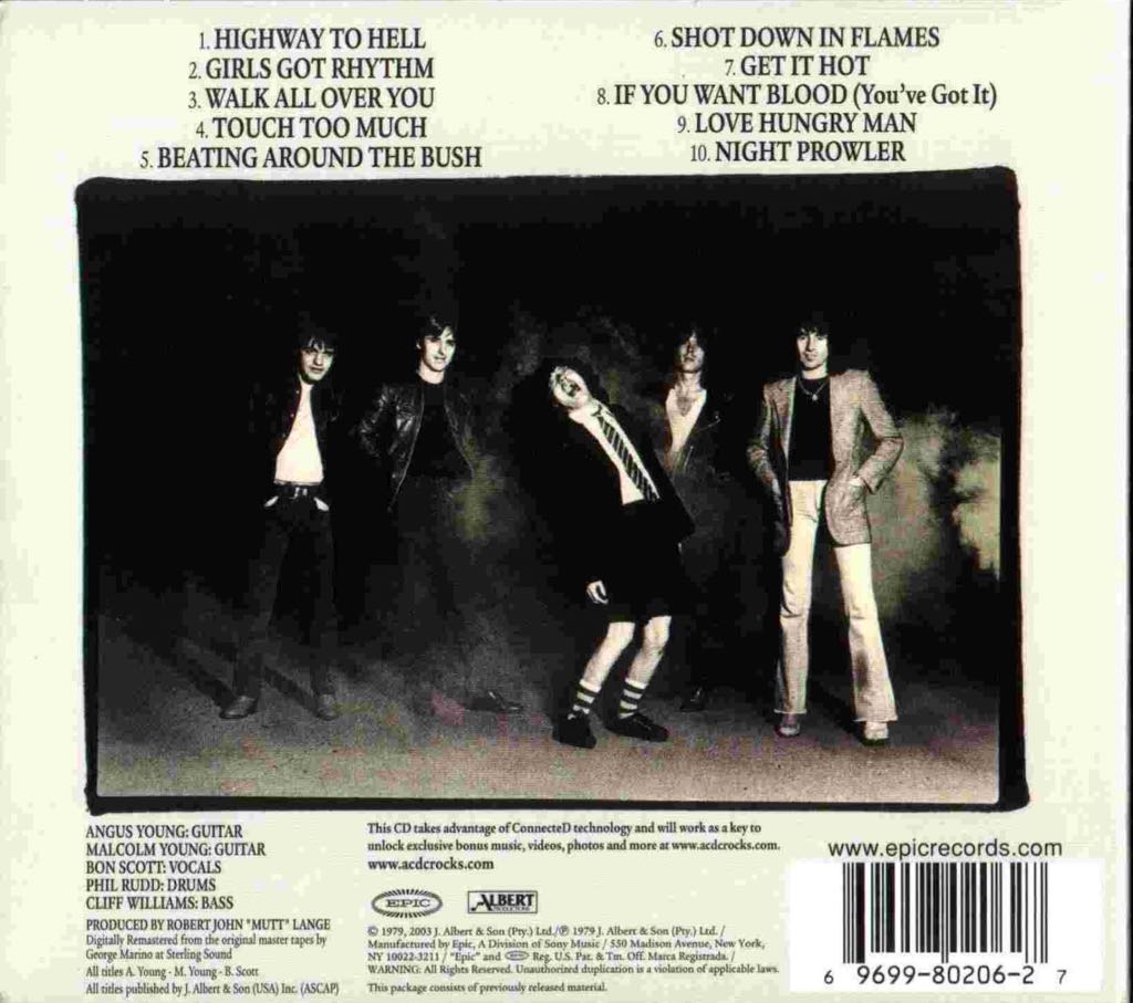 Highway To Hell - AC/DC (Cassette) music collectible - Main Image 2