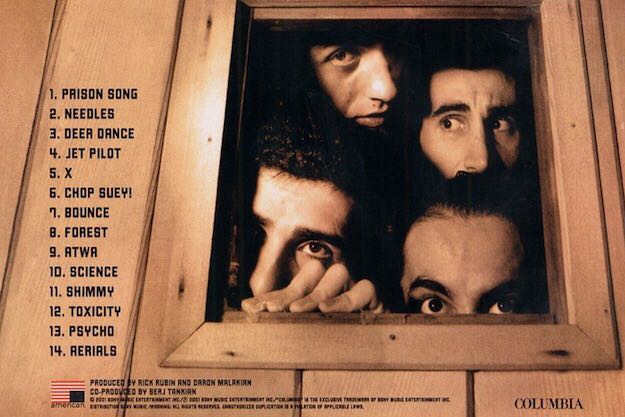 Toxicity - System Of A Down (CD - 44) music collectible [Barcode 696998605923] - Main Image 2