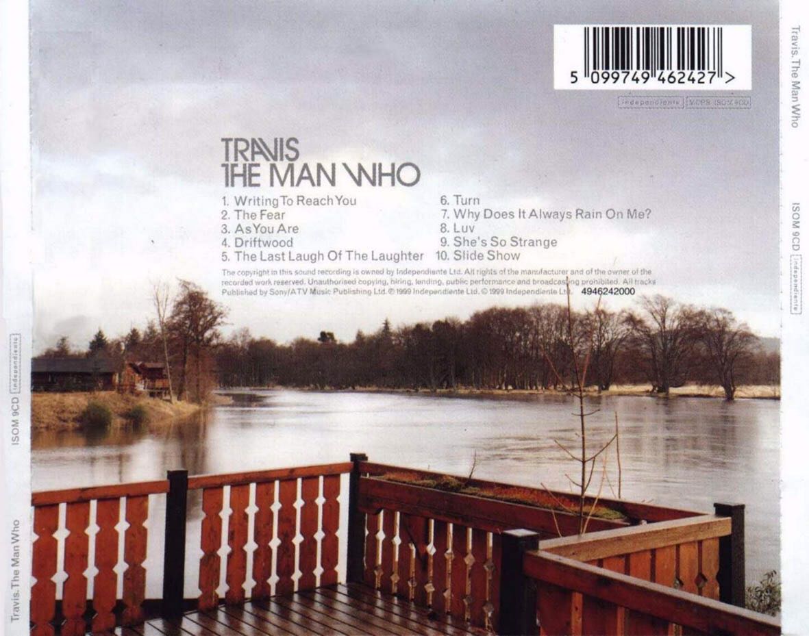 The Man Who - Travis - Travis (CD - 56) music collectible [Barcode 9399700065879] - Main Image 2